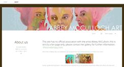 Desktop Screenshot of abbeymcculloch.com.au